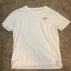 Basic White Tee (LA Palm Tree Vibe)